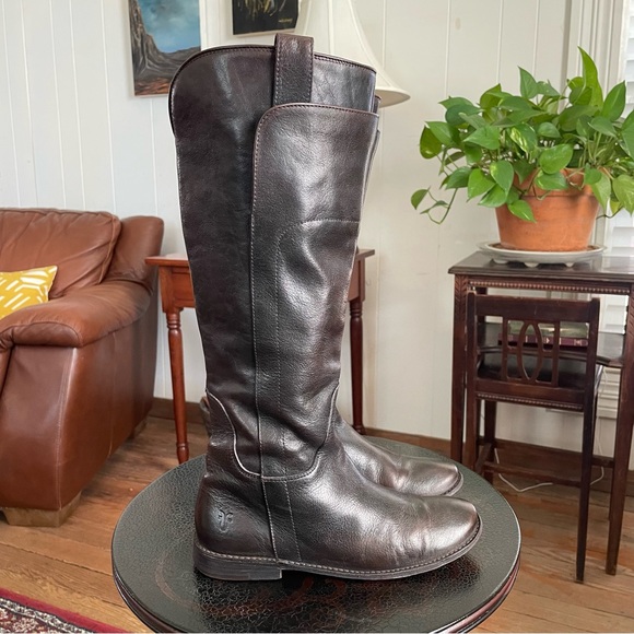 Frye Paige Tall Riding Boots Womens size 7B